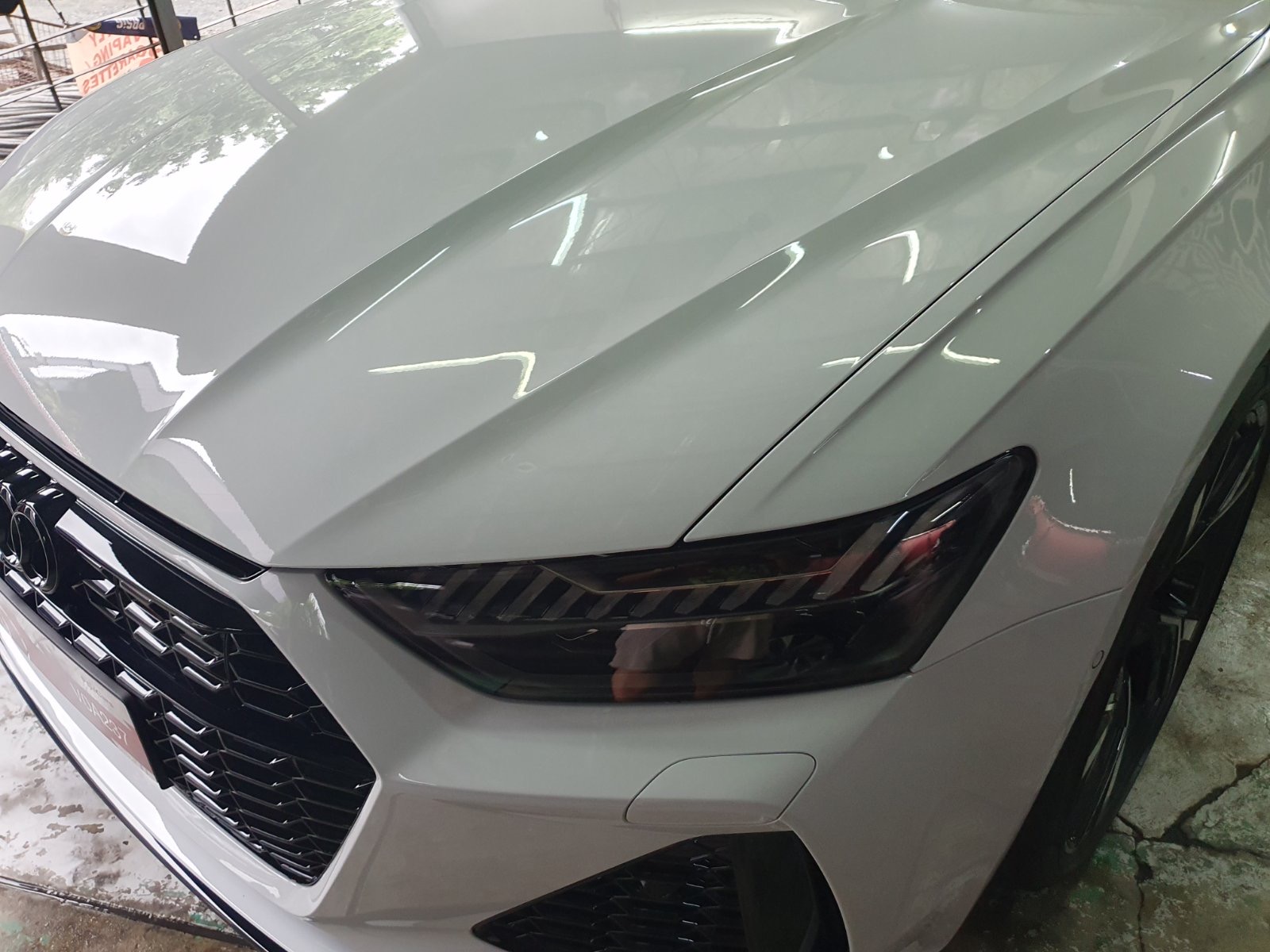 White Car